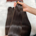 AngelBella I-Tip Hair Extensions European One Donor Raw Human Hair Dark Colors