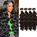 Ocean Wave Bundles Human Hair Bundles 12-40 Inch 100% Unprocessed Brazilian Virgin Human Hair Bundles,Ocean Wave Bundles,Can Be Dyed and Bleached Natural Black Color
