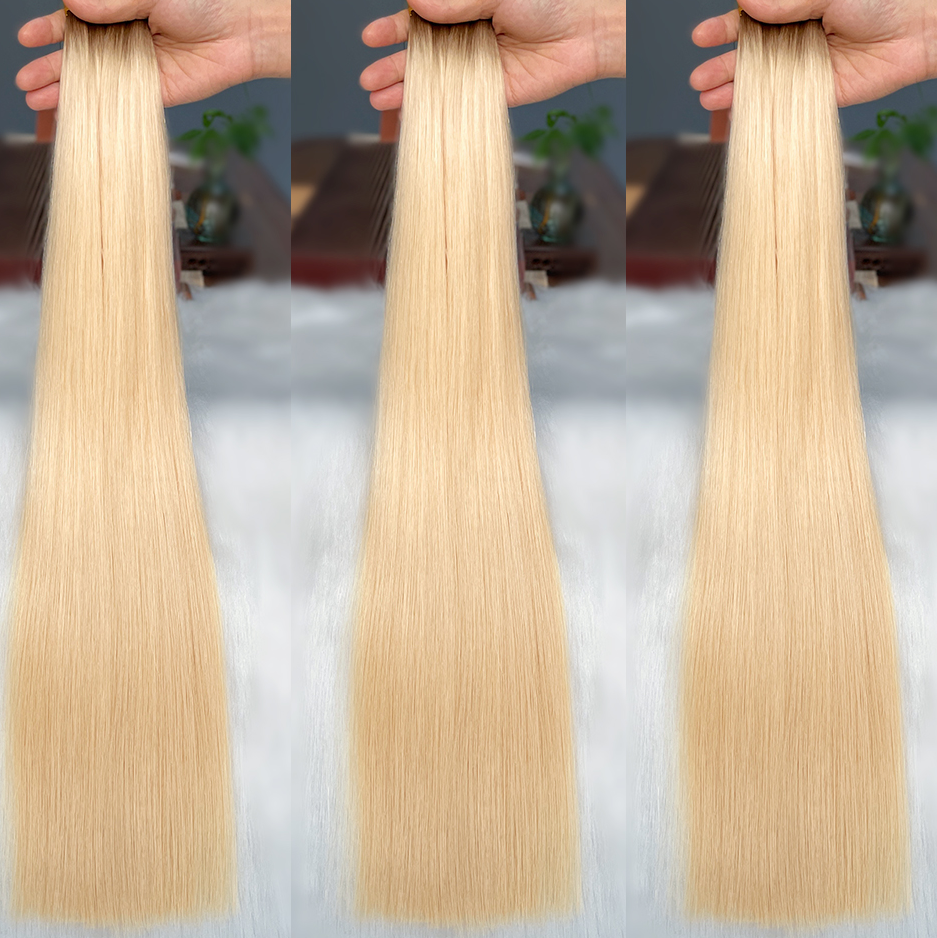 AngelBella Tape In Hair Extensions Human Hair, Ombre, 100g 40pcs, Skin Weft Seamless Invisible, Silky Straight with Thick Ends, Remy Hair