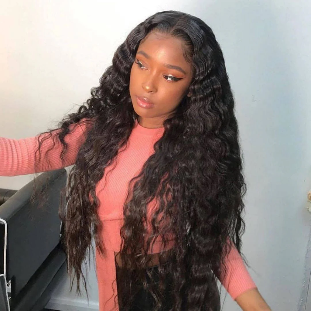 AngelBella Remy Brazilian Natural Wave Hair Bundles 100% Unprocessed Virgin Human Hair Extensions Weave Natural Color (12 14 16 18 20 22 24 26 28 30 32 34 36 38 40)