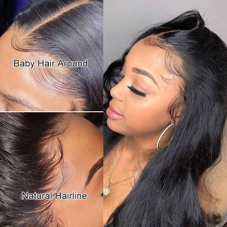 AngelBella Glory Virgin Hair 5X5 Body Wave Raw Hair HD Lace Frontal Human Hair Wigs