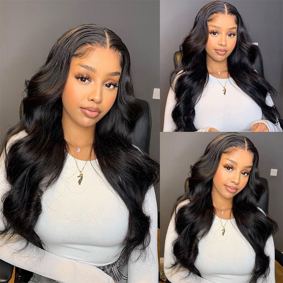 AngelBella Glory Virgin Hair 5X5 Body Wave Raw Hair HD Lace Frontal Human Hair Wigs