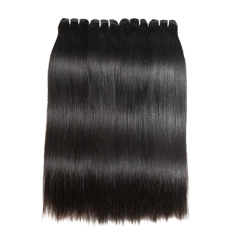Top Grade Straight Human Hair 1 Bundles 8-40 Inch 100% Unprocessed Brazilian Virgin Raw Straight Weave Single Bundles Human Hair