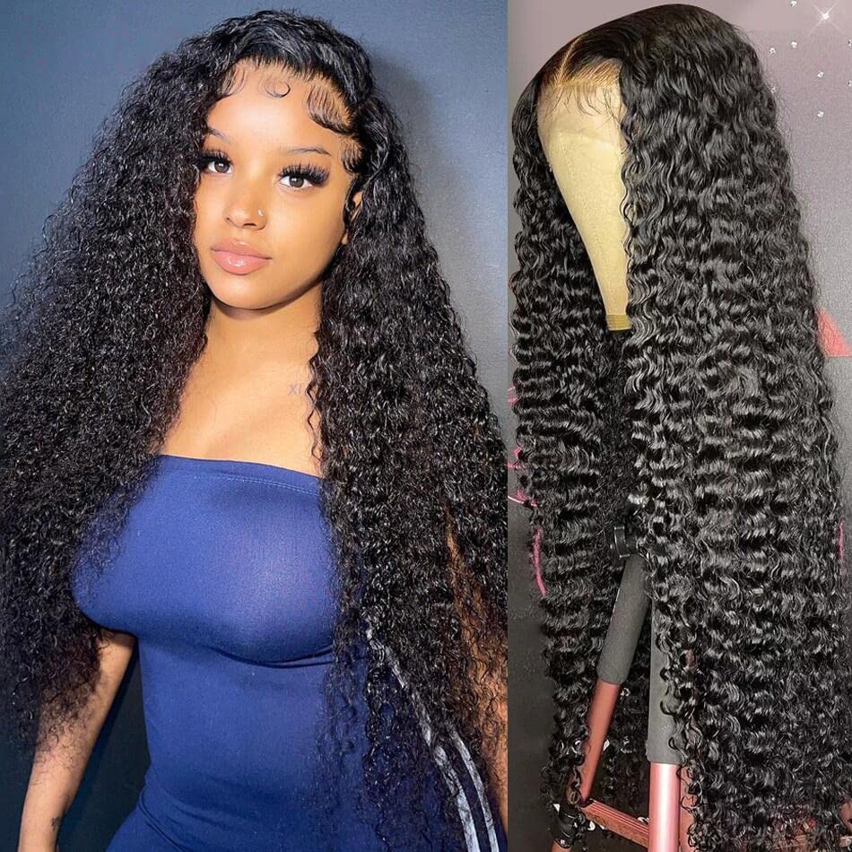 AngelBella DD Diamond Hair 13X4 HD Lace Frontal Deep Wave Human Hair Wigs